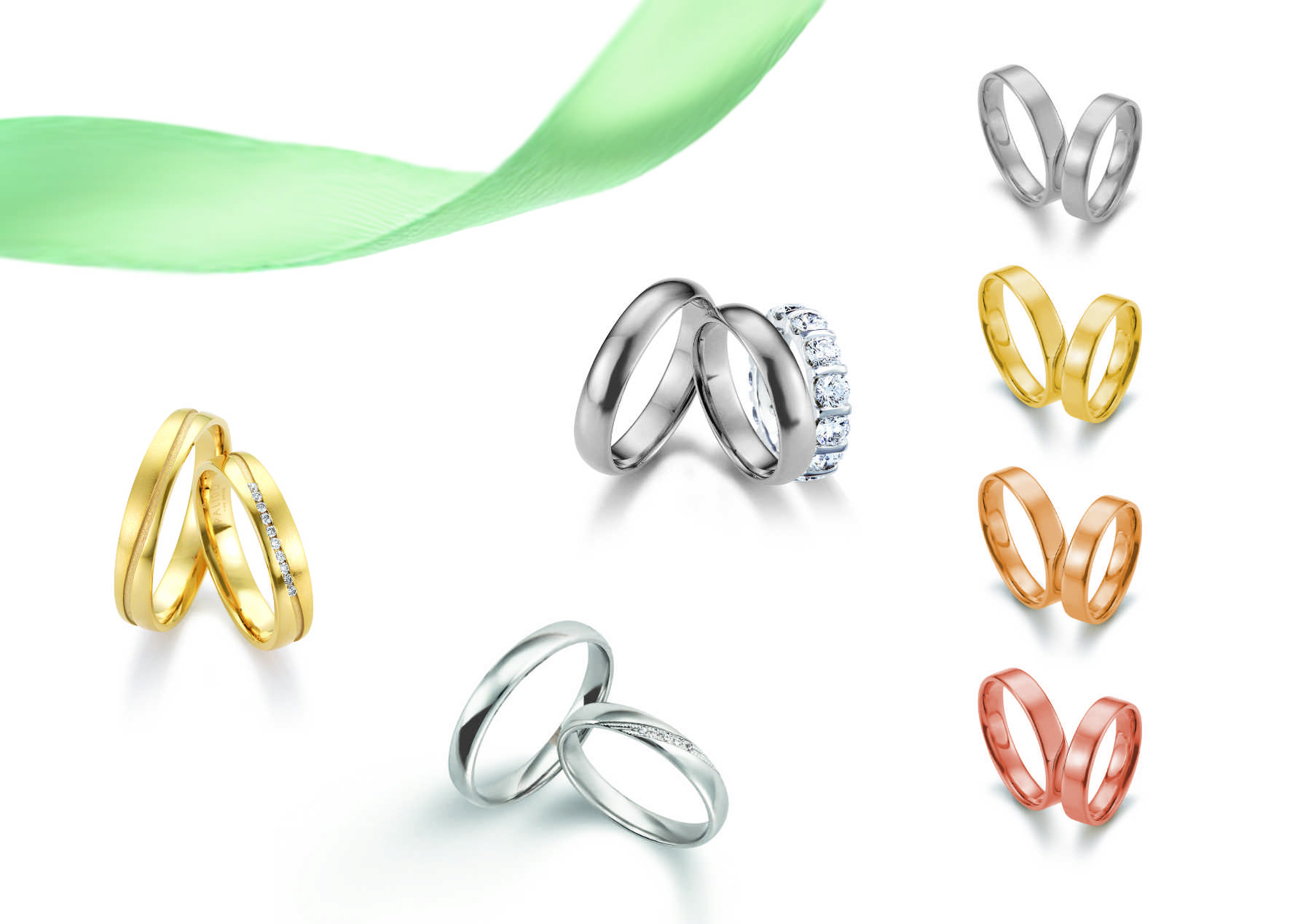 Palido Eheringe Trauringe Materialien