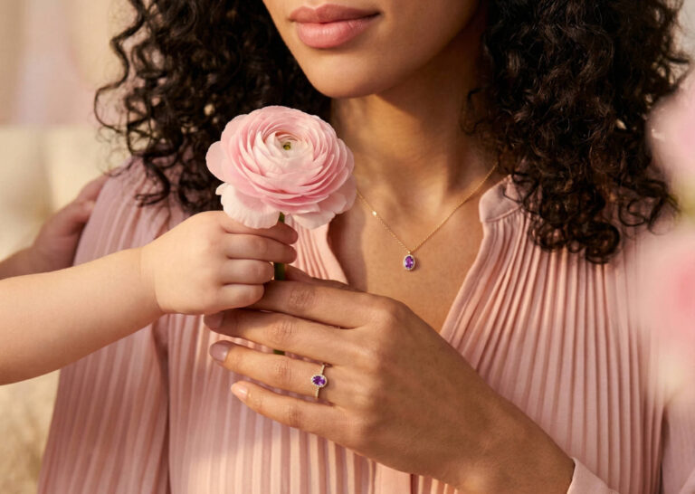 PALIDO Colorista – Ring K11617G und Collier K11615G mit Amethyst