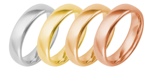 Four rings in different colors